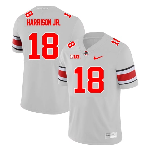 Ohio State Buckeyes Marvin Harrison Jr. Men's #18 Alternate 2023 Gary College Football Jersey 2404LHSJ1